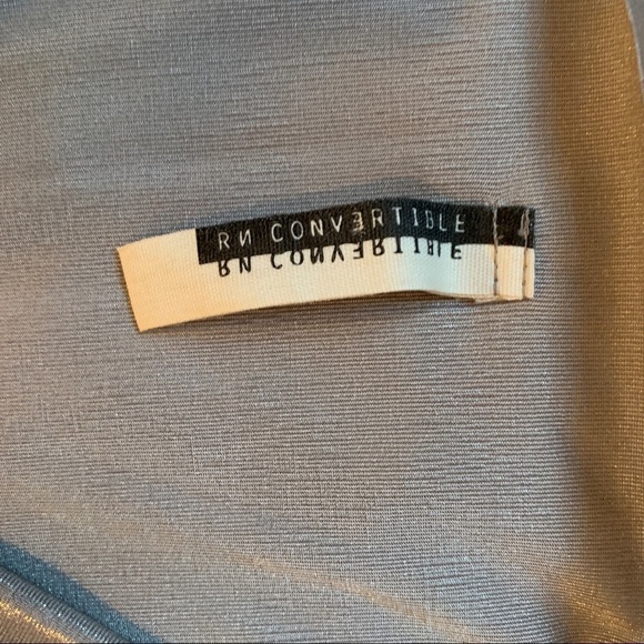 RN Convertible 💕Shimmer Glitter Shine Blouse Top - Picture 2 of 5